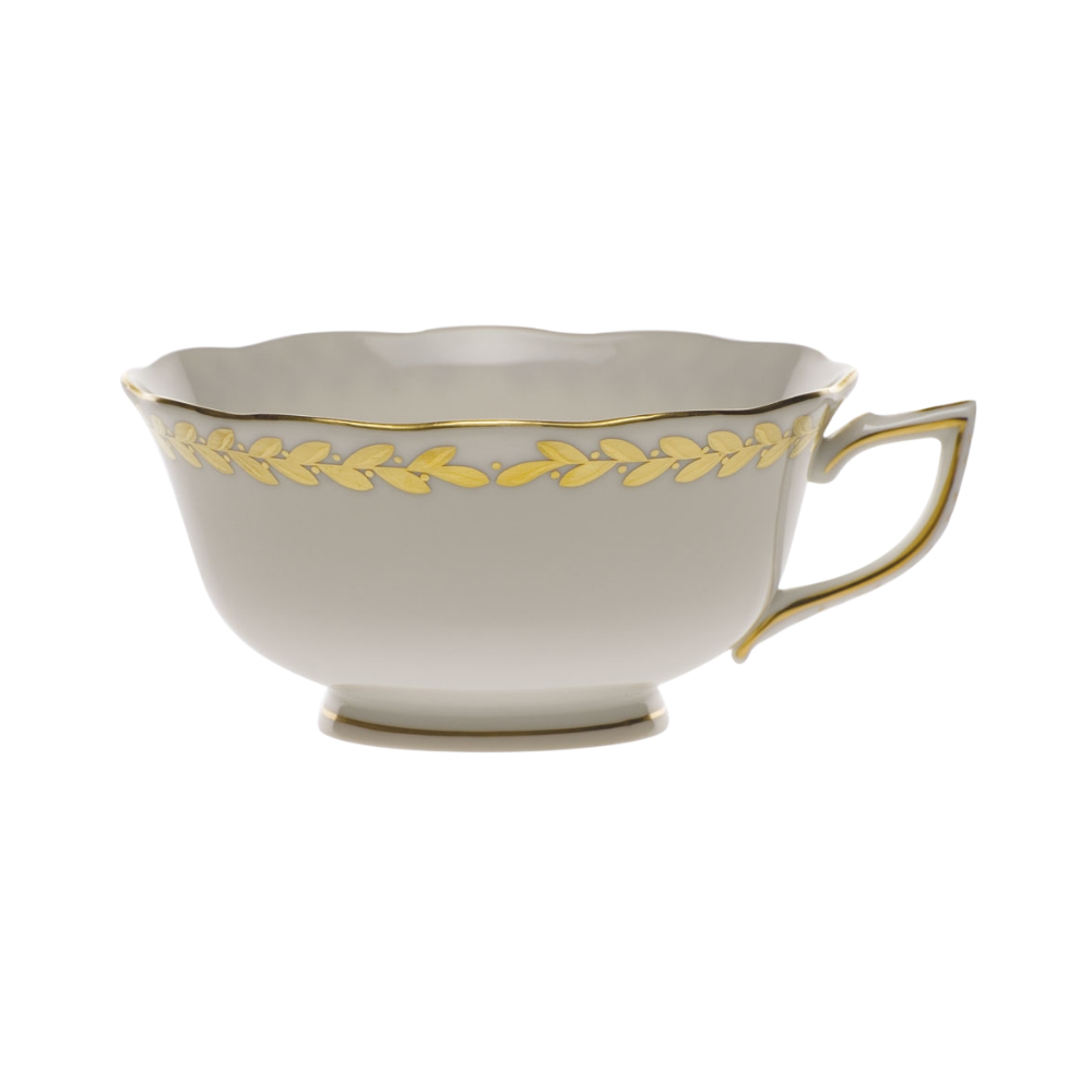 HEREND GOLDEN LAUREL TEA CUP