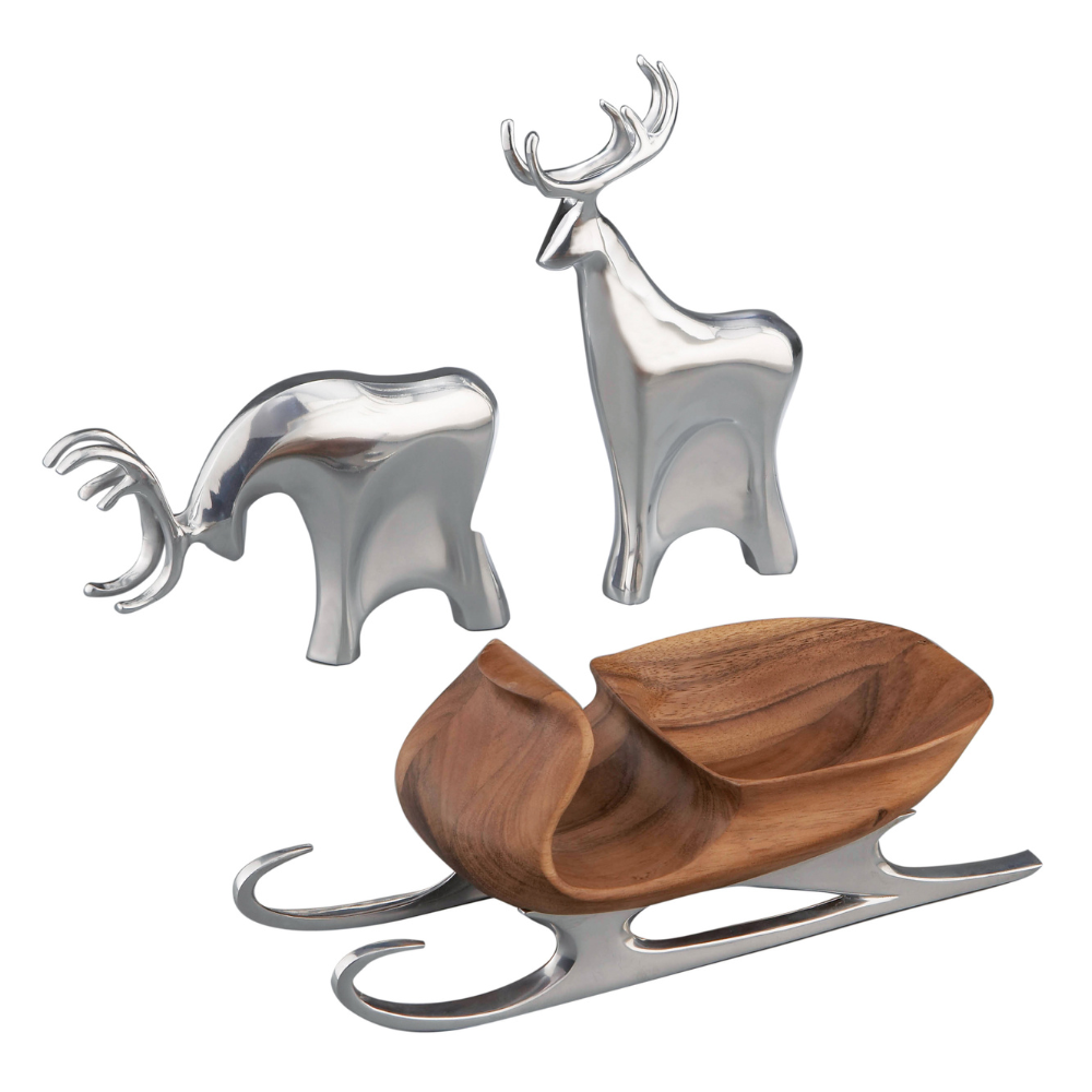 NAMBE HOLIDAY SLEIGH WITH REINDEER