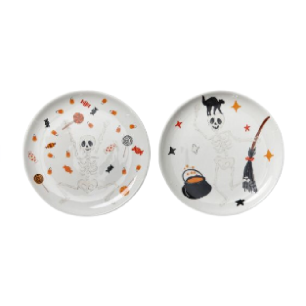 TAG INDIVIDUALLY SOLD SKELEBRATION APPETIZER PLATES