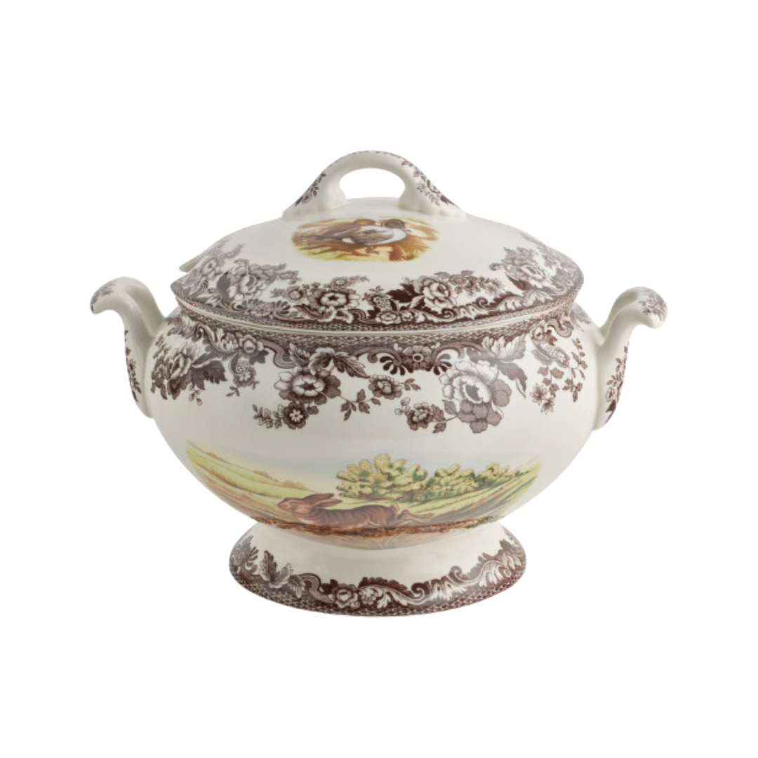 SPODE WOODLAND COVERED SOUP TUREEN