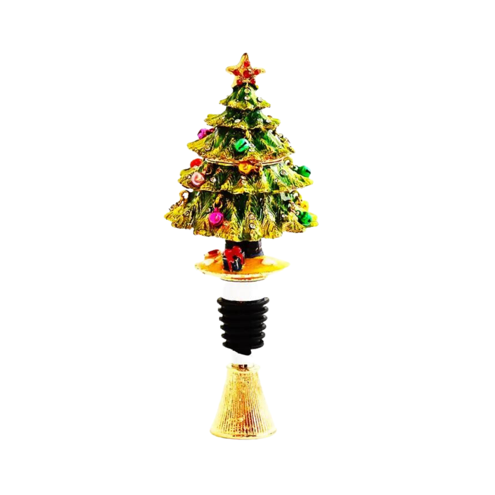 CIEL COLLECTABLES CHRISTMAS TREE BOTTLE STOPPER