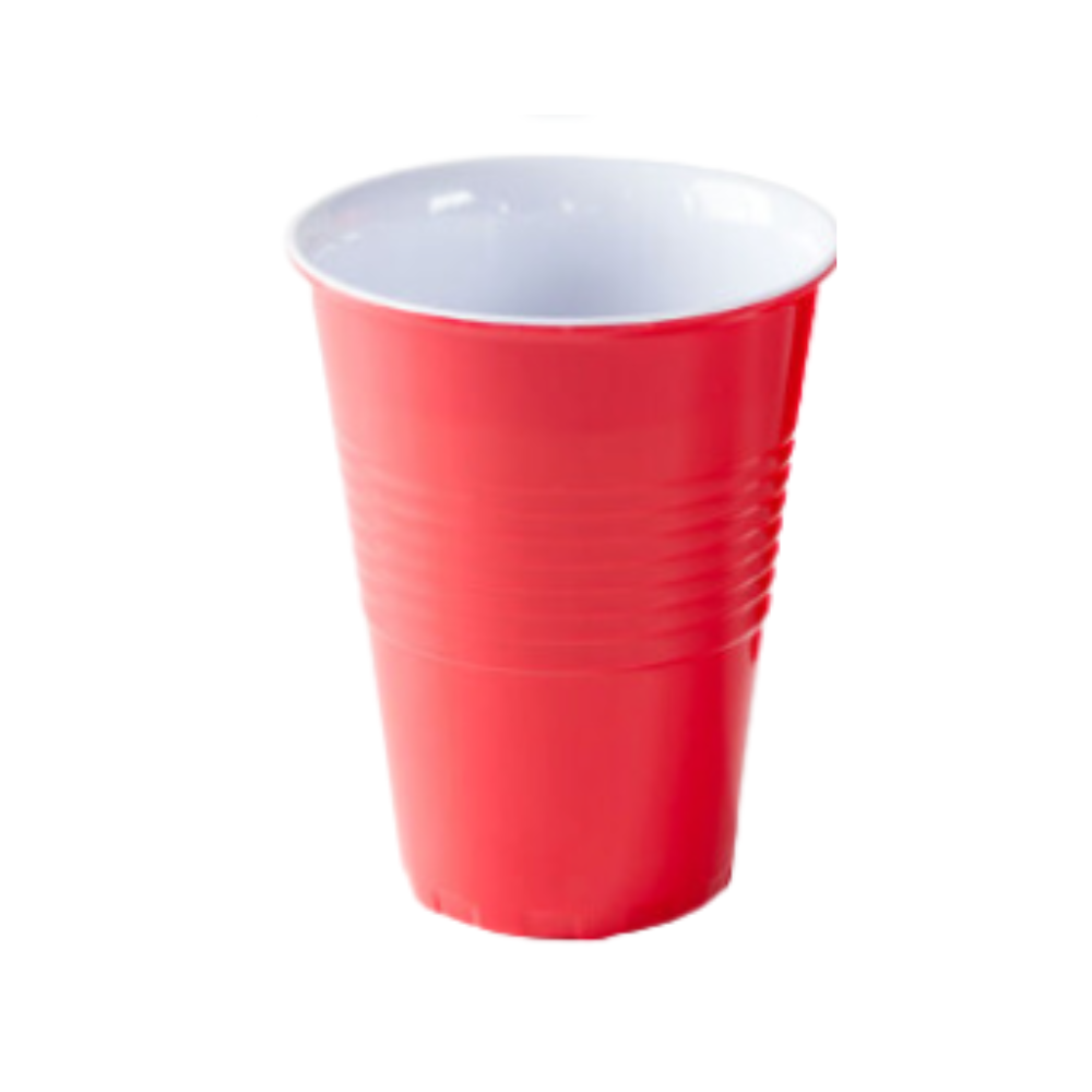 180 DEGREES Individually Sold Large Red Melamine Cup