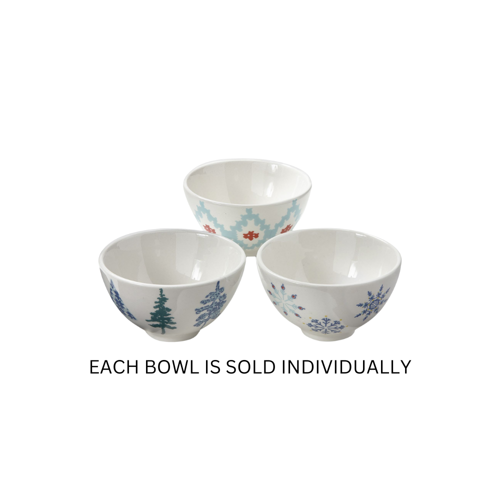 TAG INDIVIDUALLY SOLD ALPINE SNACK BOWL