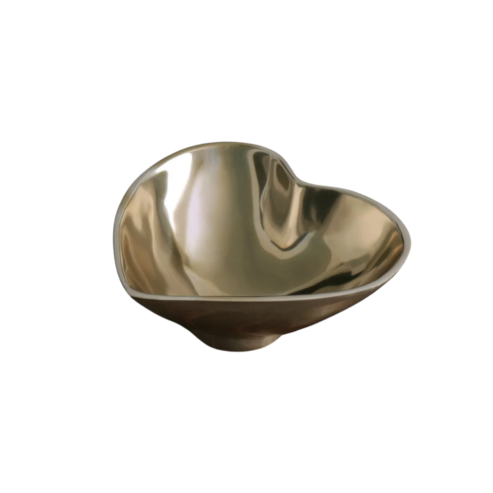 BEATRIZE BALL HEART GOLD BOWL - SMALL