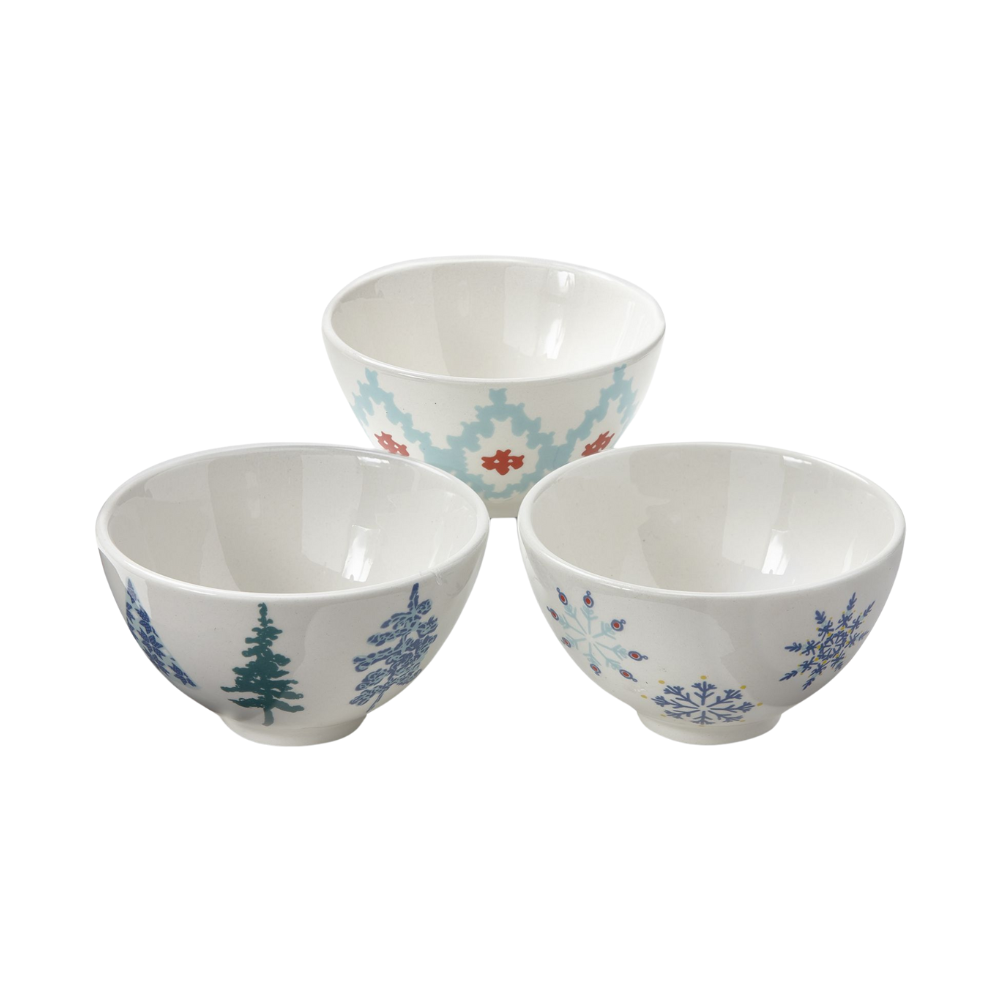 TAG INDIVIDUALLY SOLD ALPINE SNACK BOWL