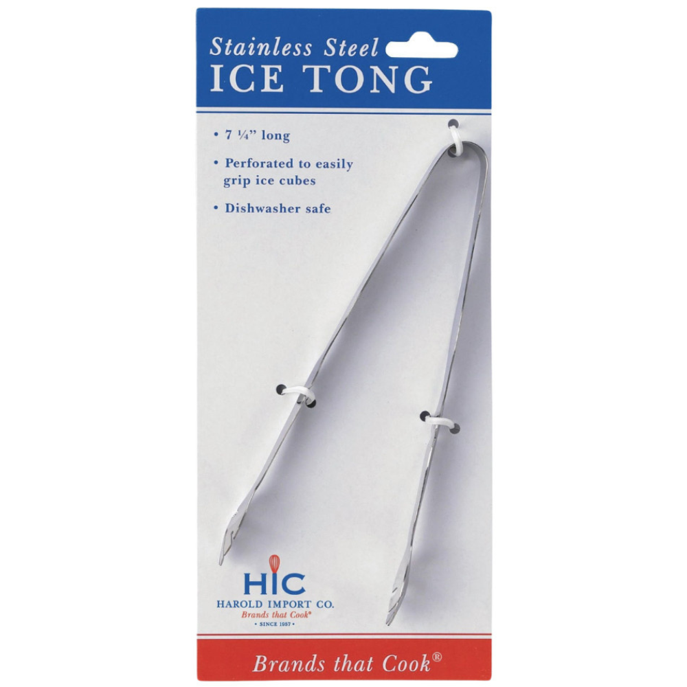 HAROLD IMPORTS STAINLESS ICE TONGS