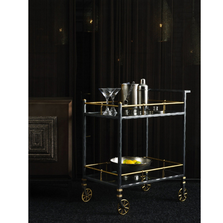 MICHAEL ARAM FORGED BAR CART (AVAILABLE ONLINE)