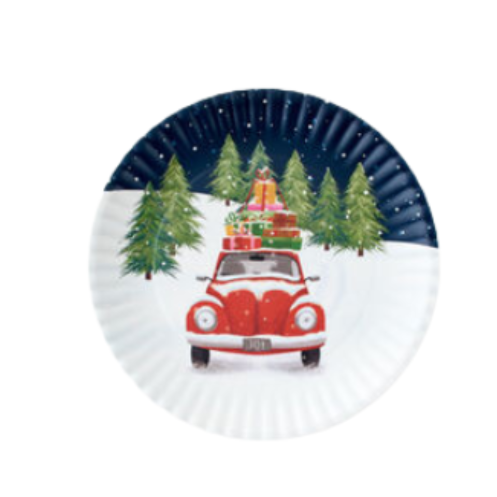 180 DEGREES INDIVIDUALLY SOLD VINTAGE CHRISTMAS VEHICLE PLATTER