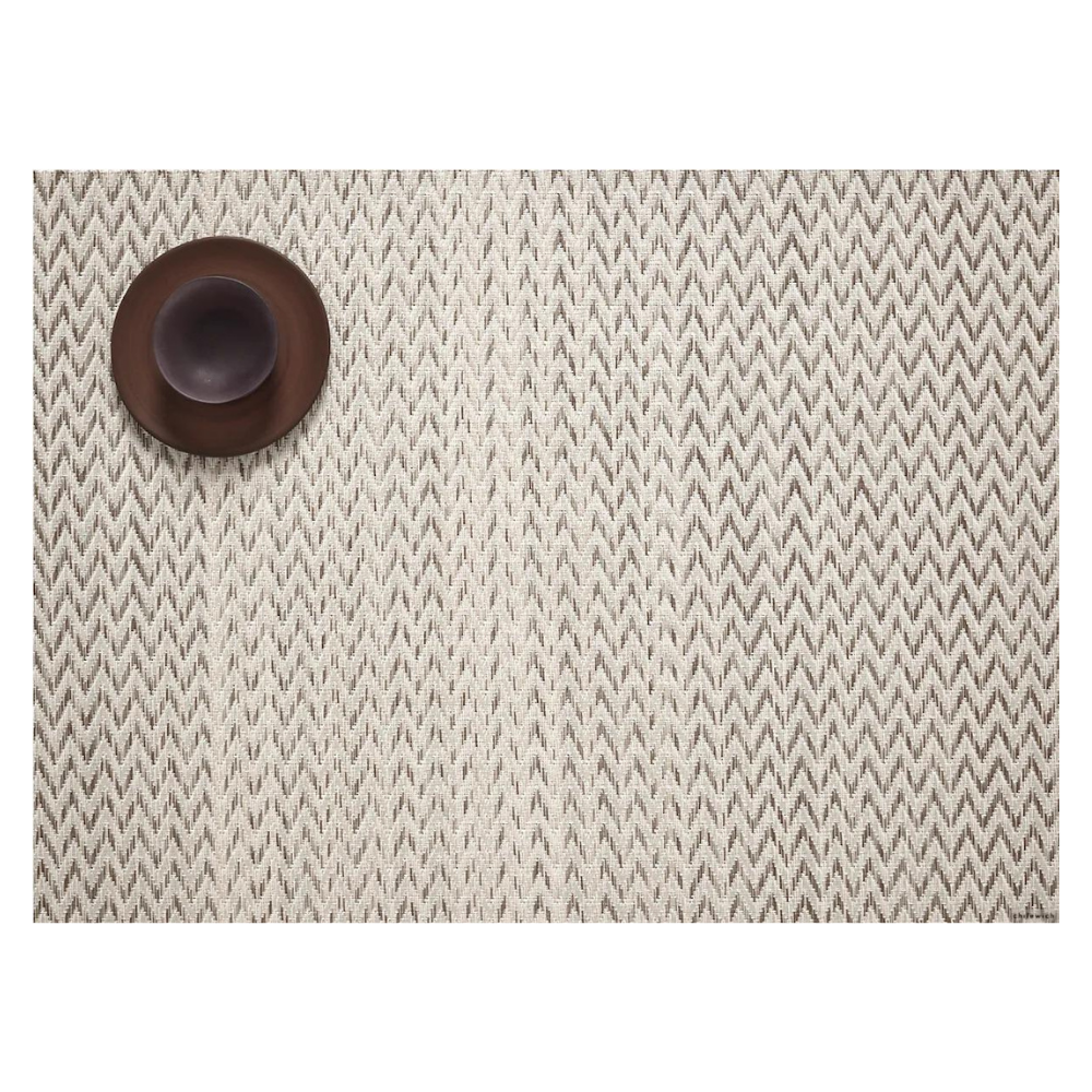 CHILEWICH QUILL PLACEMAT SAND 14X19