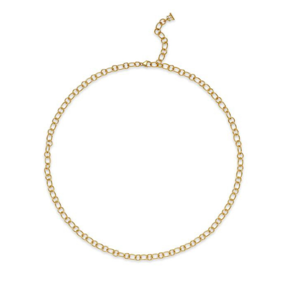 TEMPLE ST CLAIR 18K YELLOW GOLD RIBBON CHAIN NECKLACE