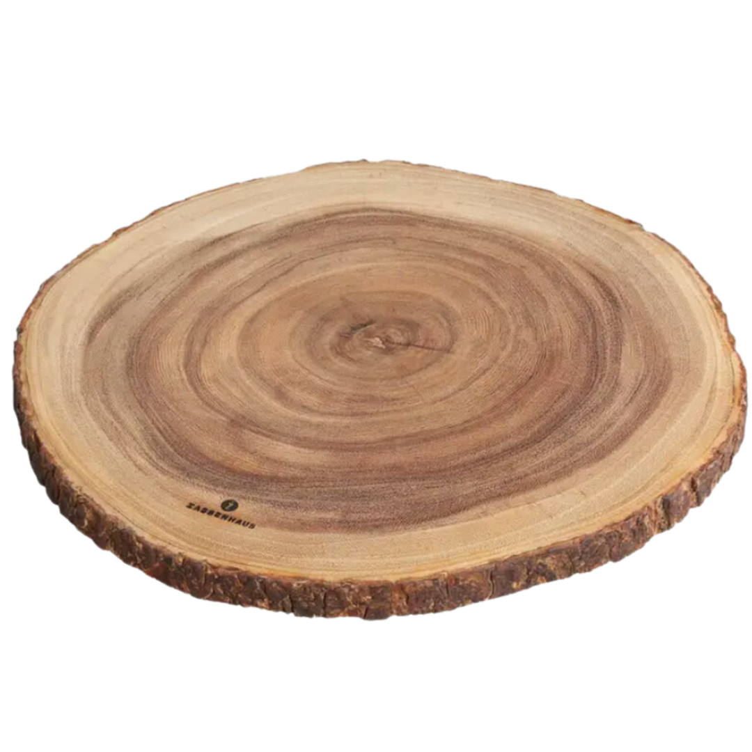 FRIELING USA ACACIA ROUND WOOD SERVING BOARD