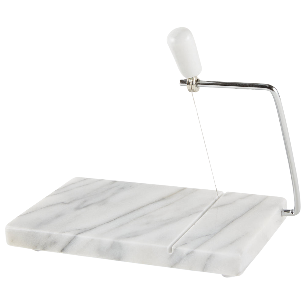 WHITE MARBLE CHEESE SLICER