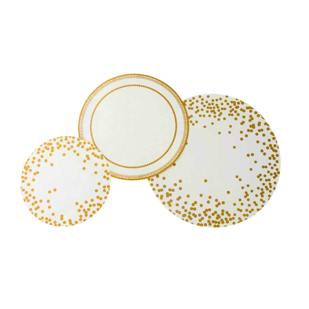 HESTER & COOK GOLD SERVING PAPERS
