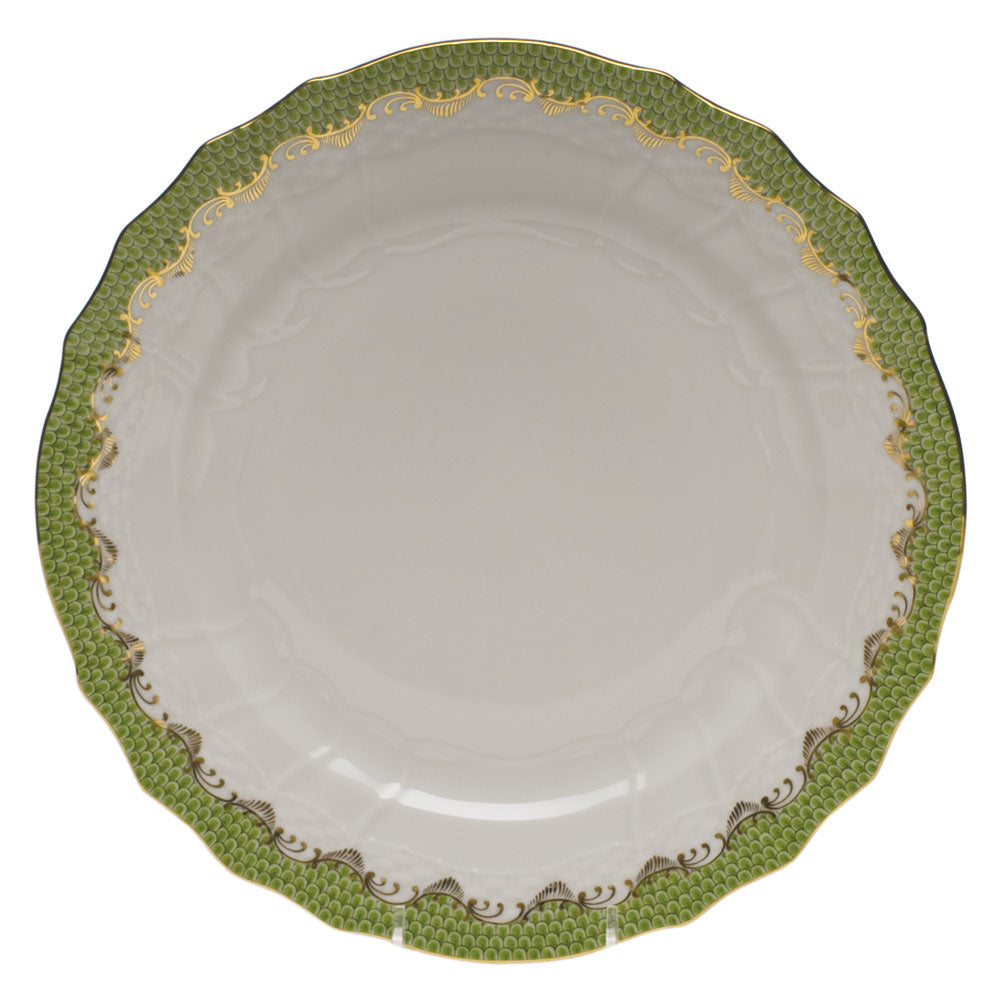 HEREND FISH SCALE EVERGREEN SERVICE PLATE