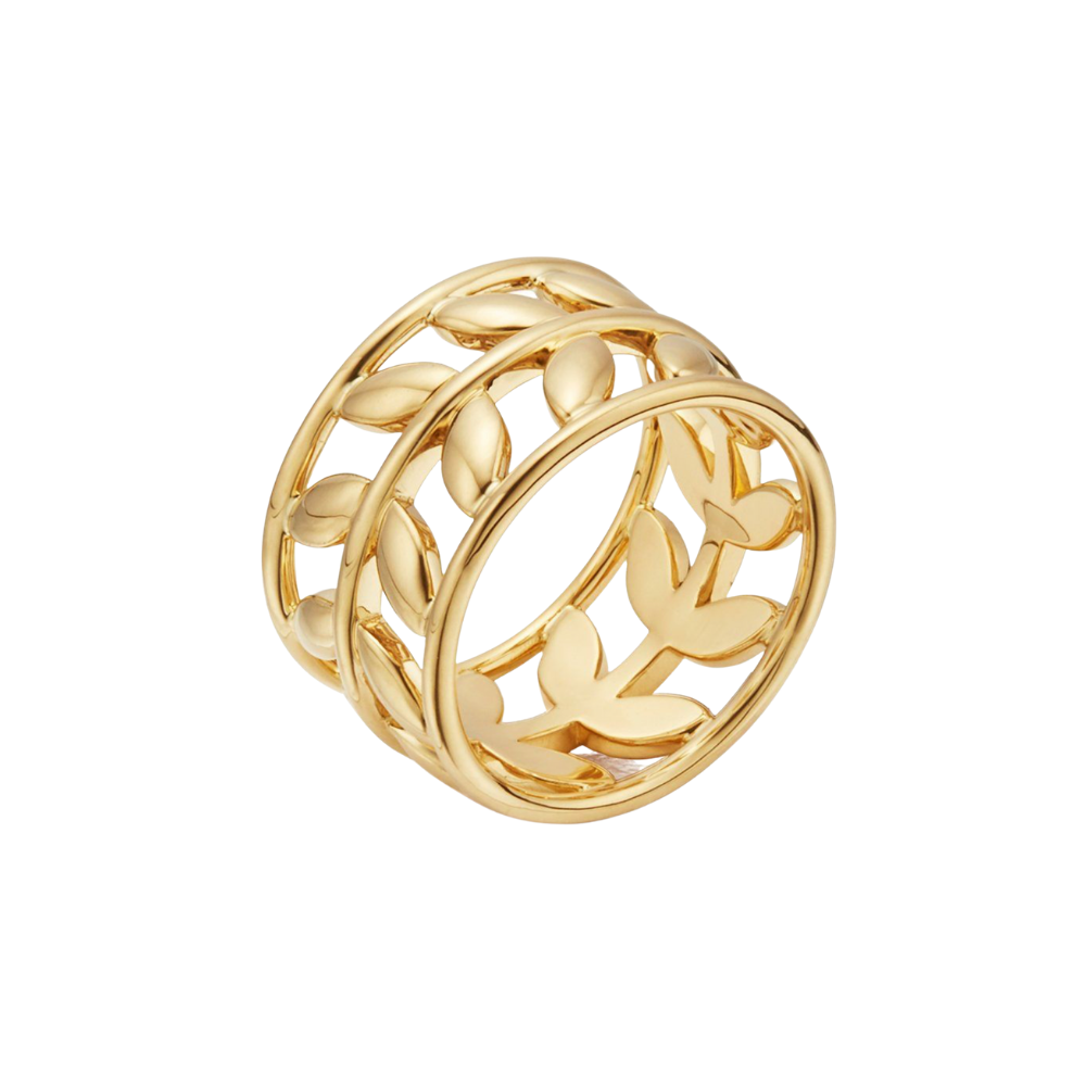 TEMPLE ST CLAIR 18K YELLOW GOLD RING