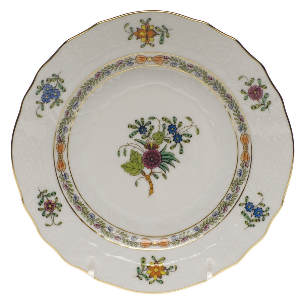 HEREND WINDSOR GARDEN BREAD AND BUTTER PLATE