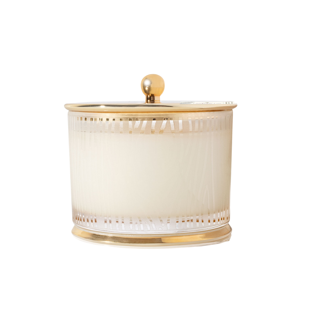 THYMES FIR FROSTED WOOD GRAIN CANDLE