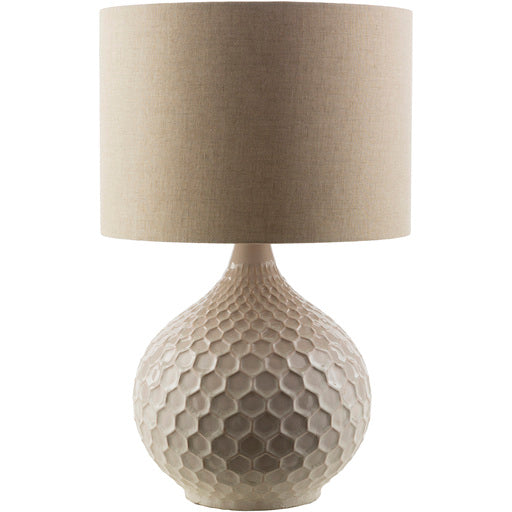 SURYA BLAKELY TABLE LAMP W/LINEN SHADE