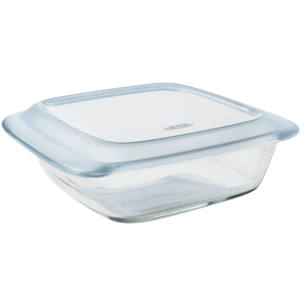 OXO GOOD GRIPS GLASS BAKING DISH WITH LID 2QT