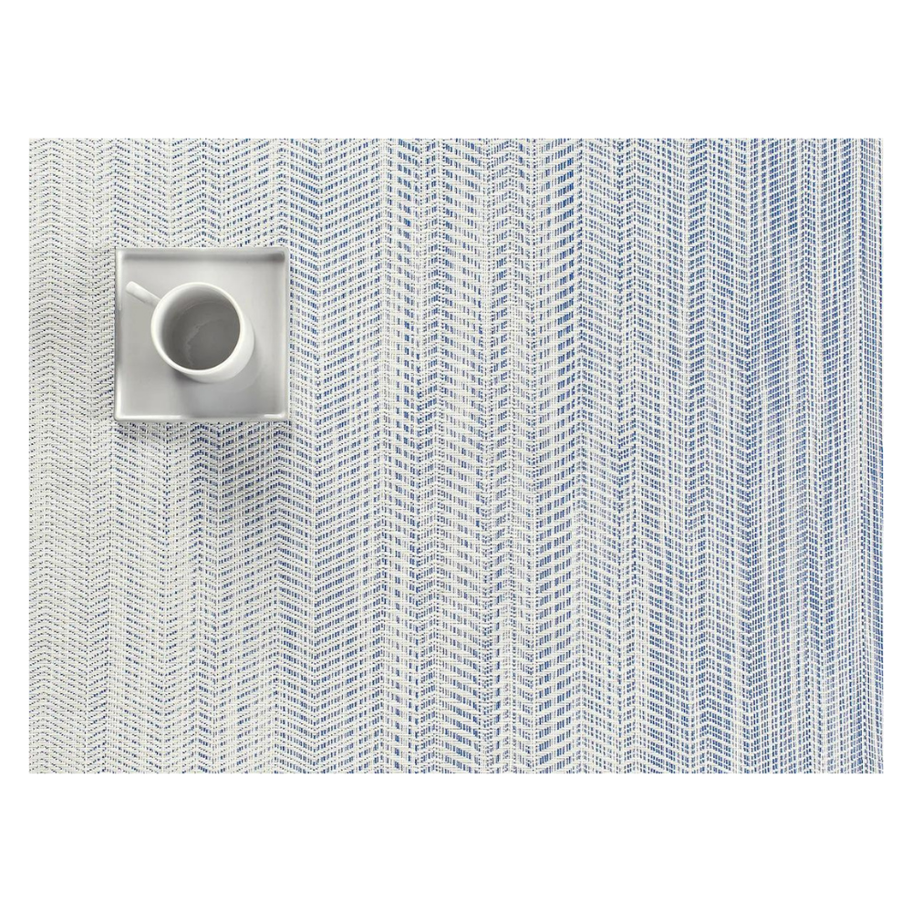 CHILEWICH WAVE PLACEMAT - BLUE