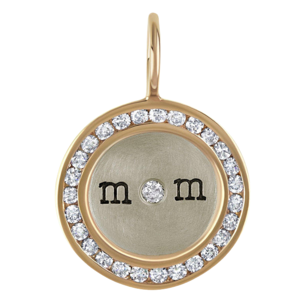 HEATHER B. MOORE MOM CHANNEL SET ROUND CHARM