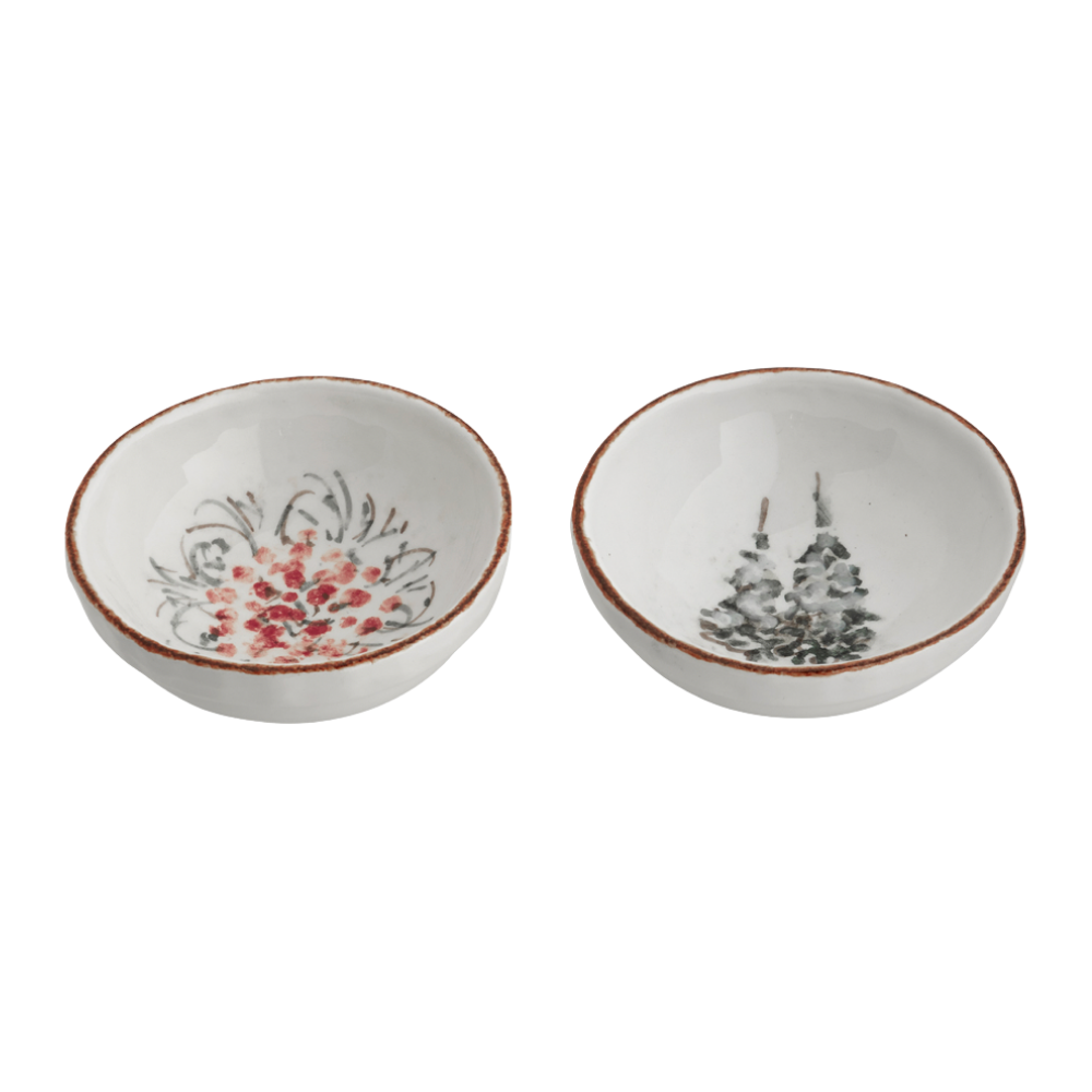 ARTE ITALICA NATALE DIPPING BOWLS