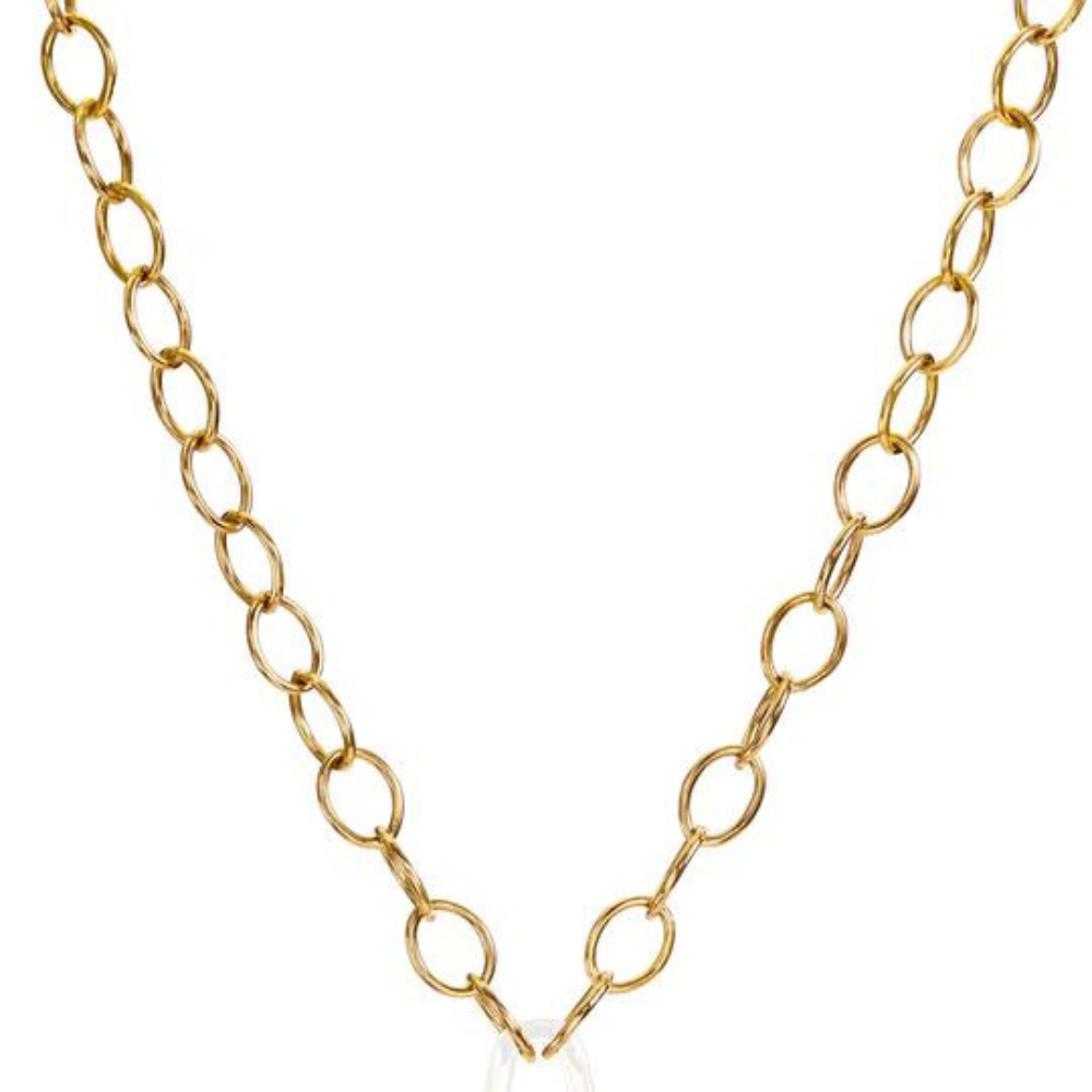 HEATHER B. MOORE 6.3MM SOLID 14K GOLD HINGE CHAIN-31