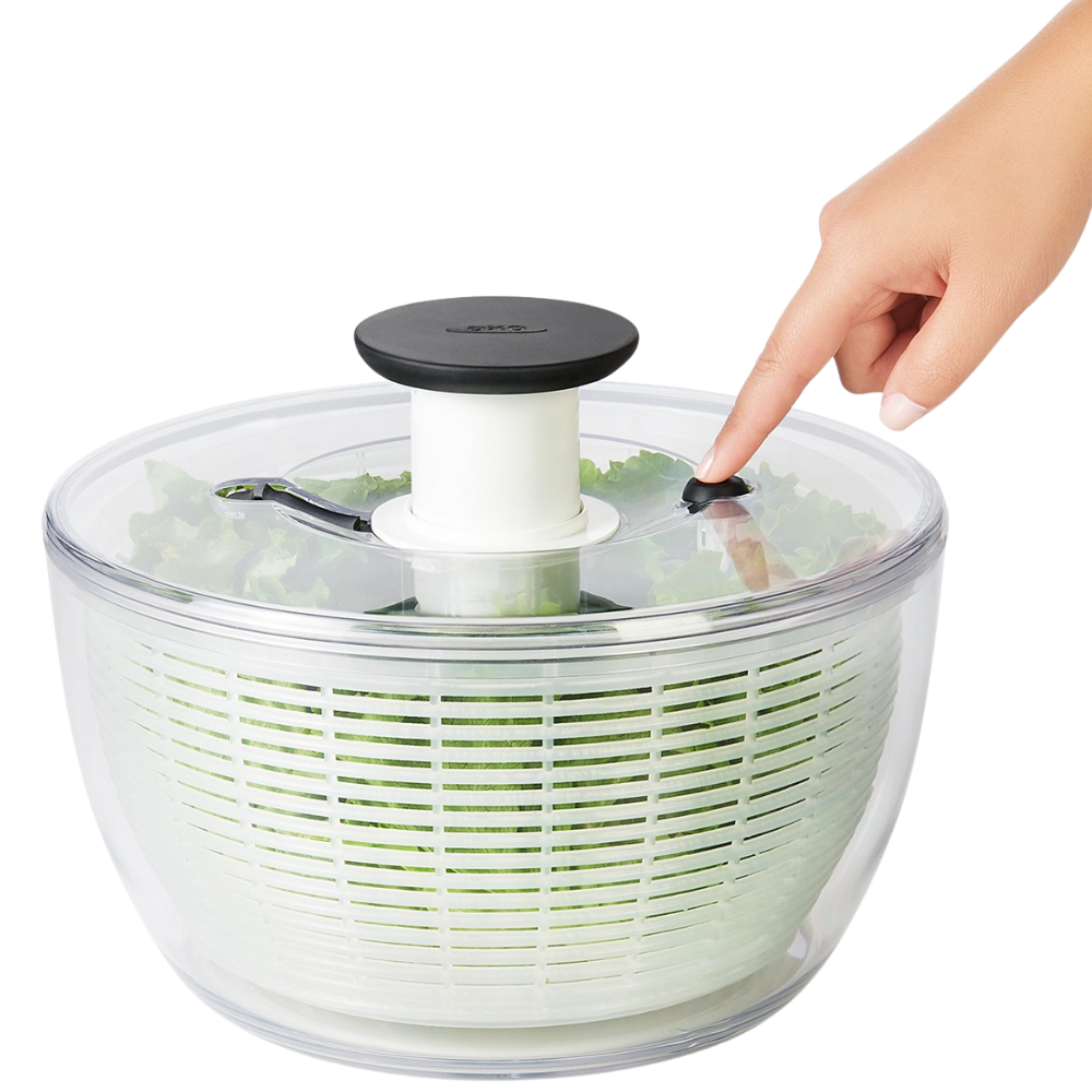 OXO GOOD GRIPS SALAD SPINNER 4.0 CLEAR