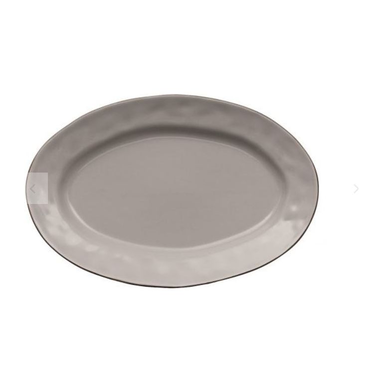 SKYROS CANTARIA GREIGE SMALL OVAL PLATTER