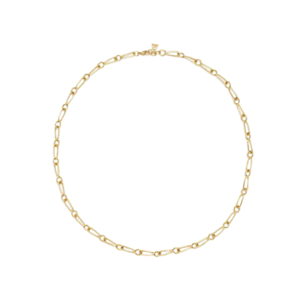 TEMPLE ST CLAIR 18K YELLOW GOLD SMALL RIVER CHAIN NECKLACE