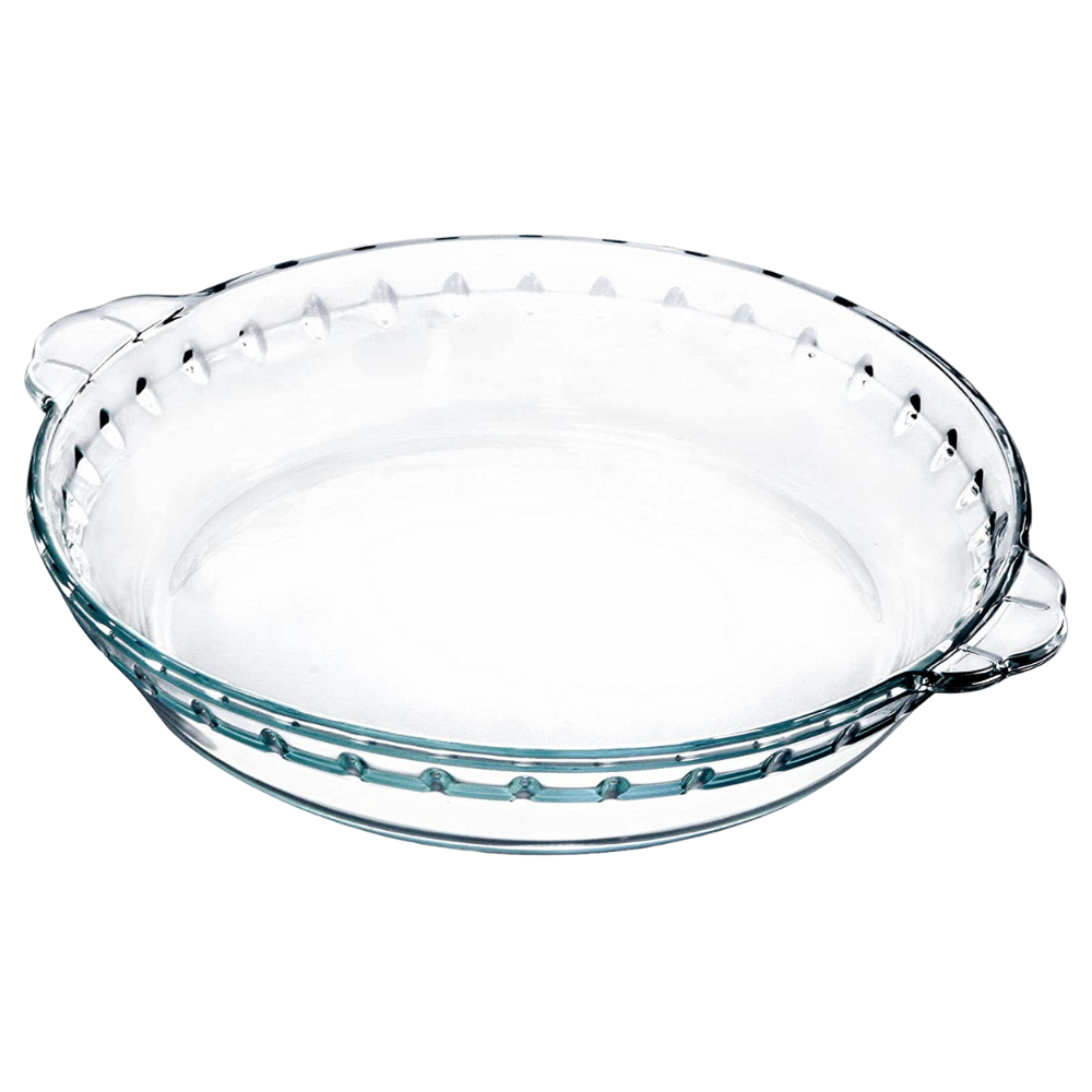 DOWN TO EARTH GLASS PIE DISH