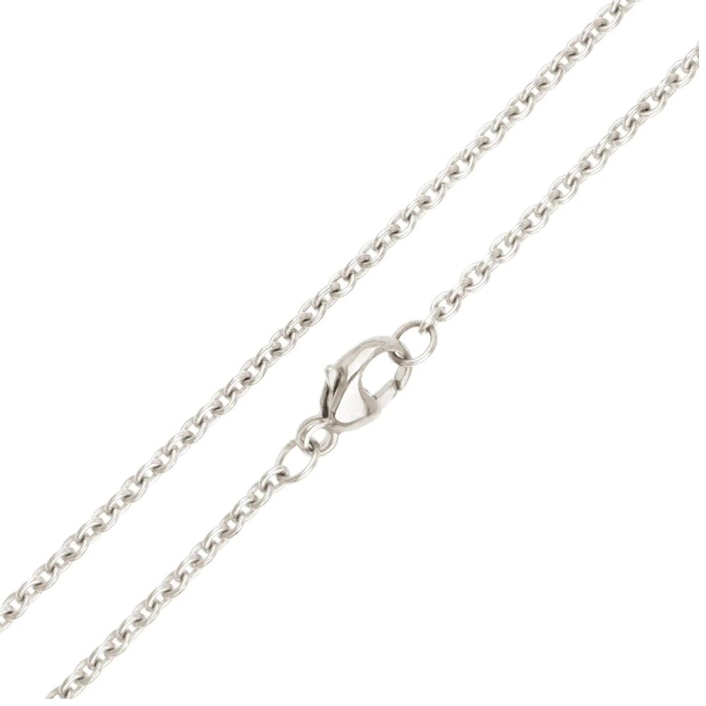HEATHER B. MOORE HEATHER B. MOORE 2MM SILVER CHAIN 16",18",20",24",31"
