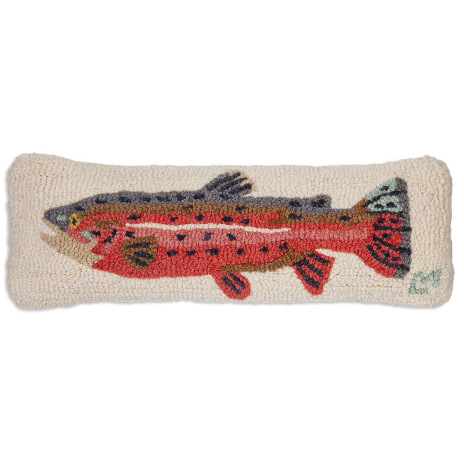 CHANDLER 4 CORNERS BRIGHT TROUT PILLOW