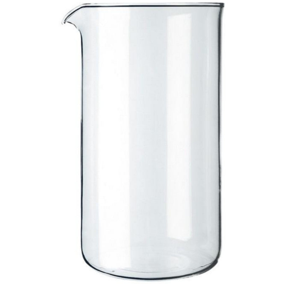BODUM 8-CUP GLASS REPLACEMENT BEAKER W/SPOUT