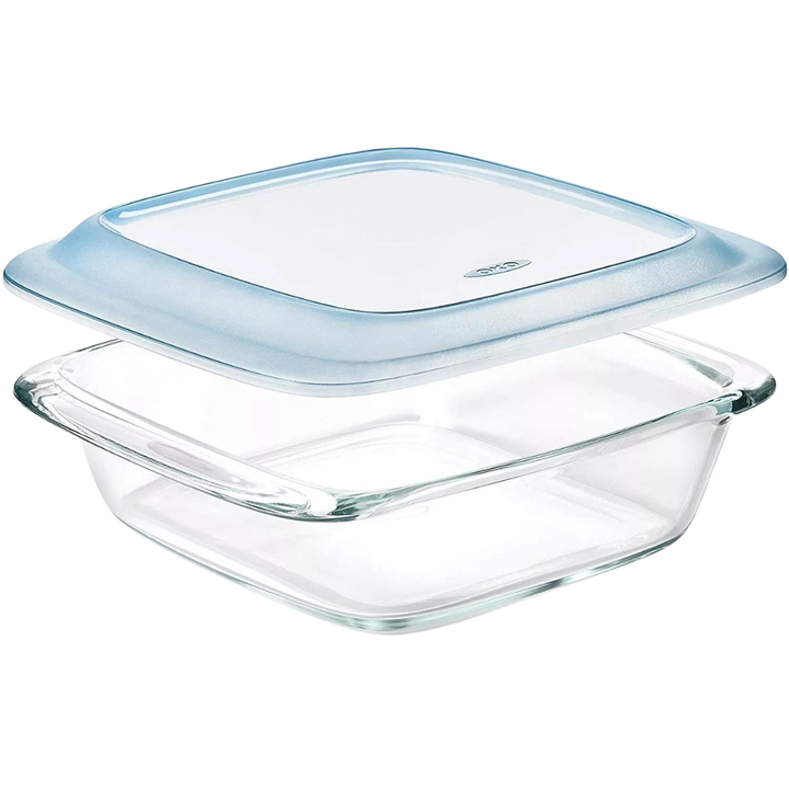 OXO GOOD GRIPS GLASS BAKING DISH WITH LID 2QT