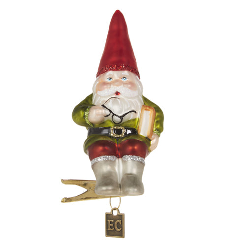 RAZ IMPORTS CLIP-ON GNOME FOR HOLIDAYS ORNAMENT