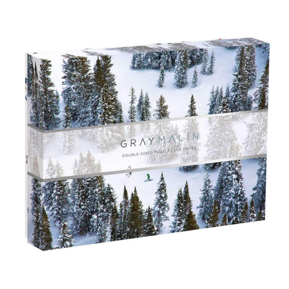 GRAY MALIN THE SNOW TWO SIDED PUZZLE