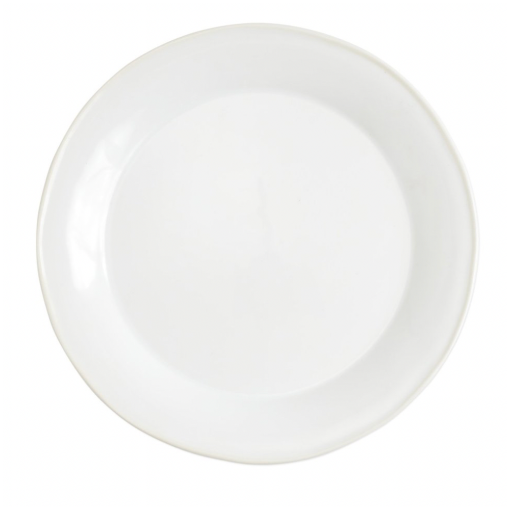 VIETRI CHROMA WHITE DINNER PLATE