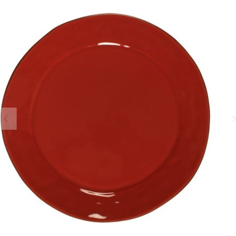SKYROS CANTARIA POPPY RED CHARGER