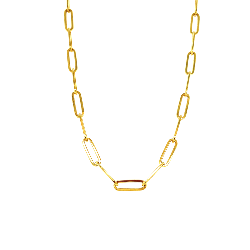 LISA NIK 18K YELLOW GOLD CHAIN NECKLACE