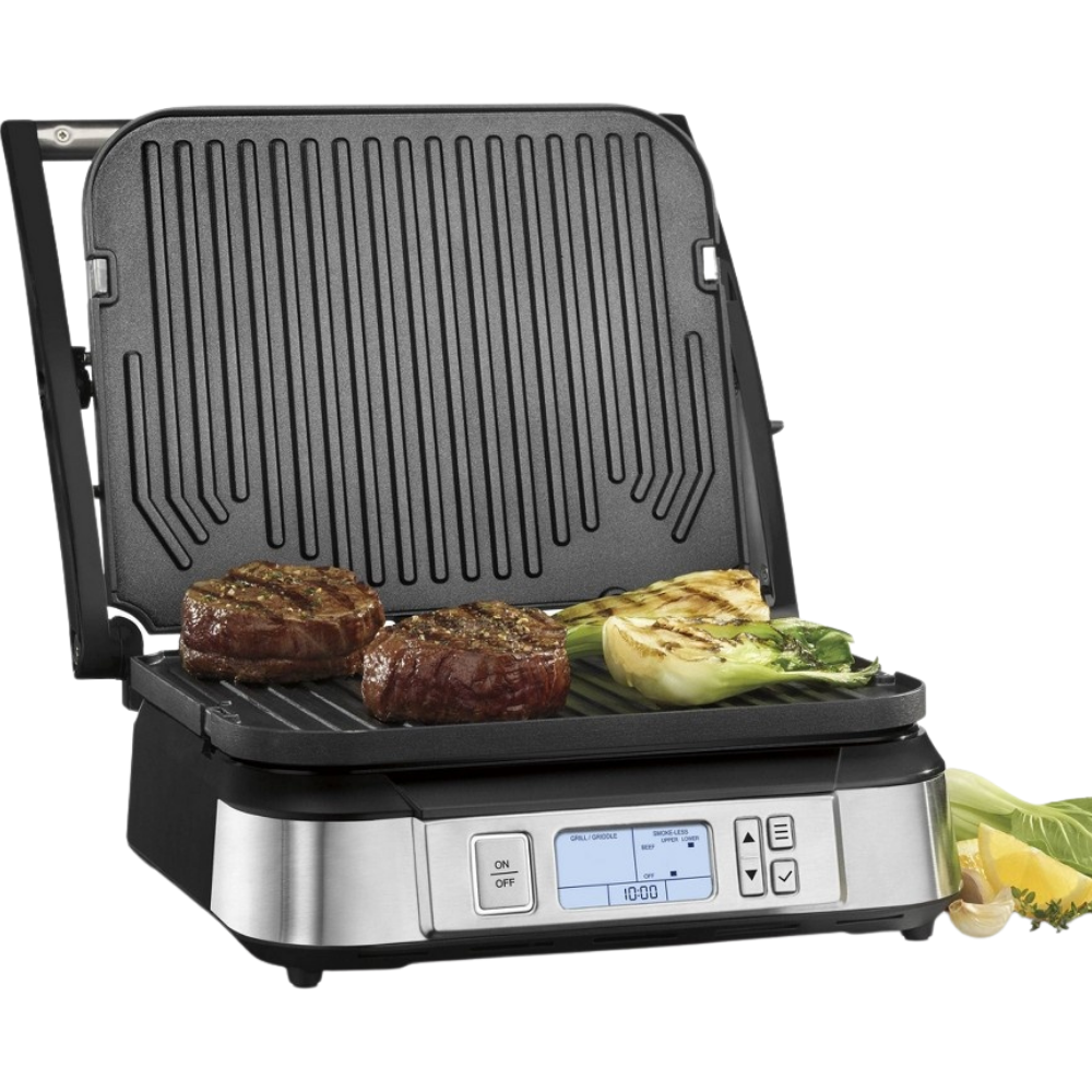 CUISINART CONTACT GRIDDLER WITH SMOKE-LESS MODE