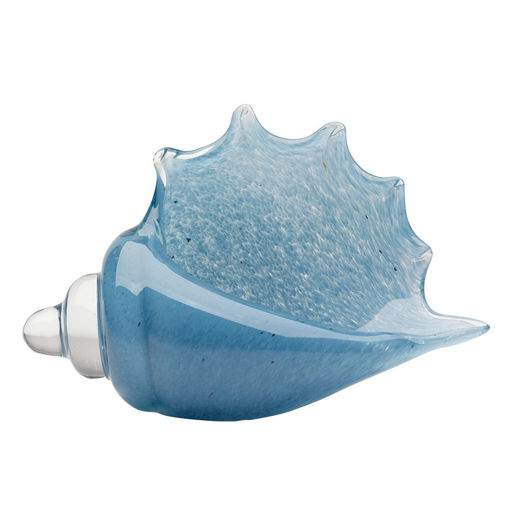 JAMIE YOUNG TRITON BLUE GLASS SHELL