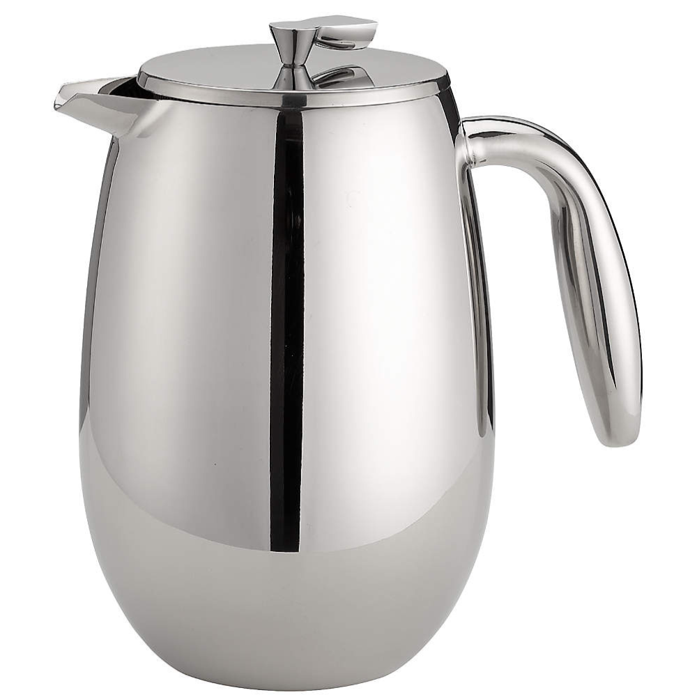BODUM DOUBLE WALL FRENCH PRESS 12-CUP STAINLESS STEEL