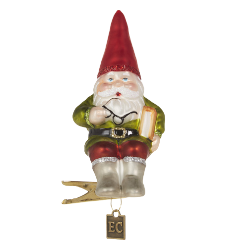RAZ IMPORTS CLIP-ON GNOME FOR HOLIDAYS ORNAMENT