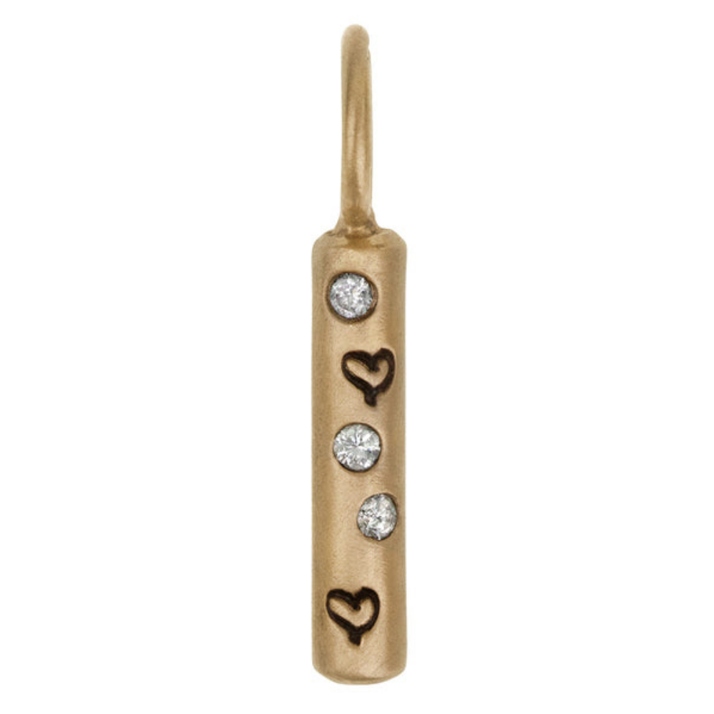 HEATHER B. MOORE HEARTS AND DIAMONDS SMALL ROUND BAR