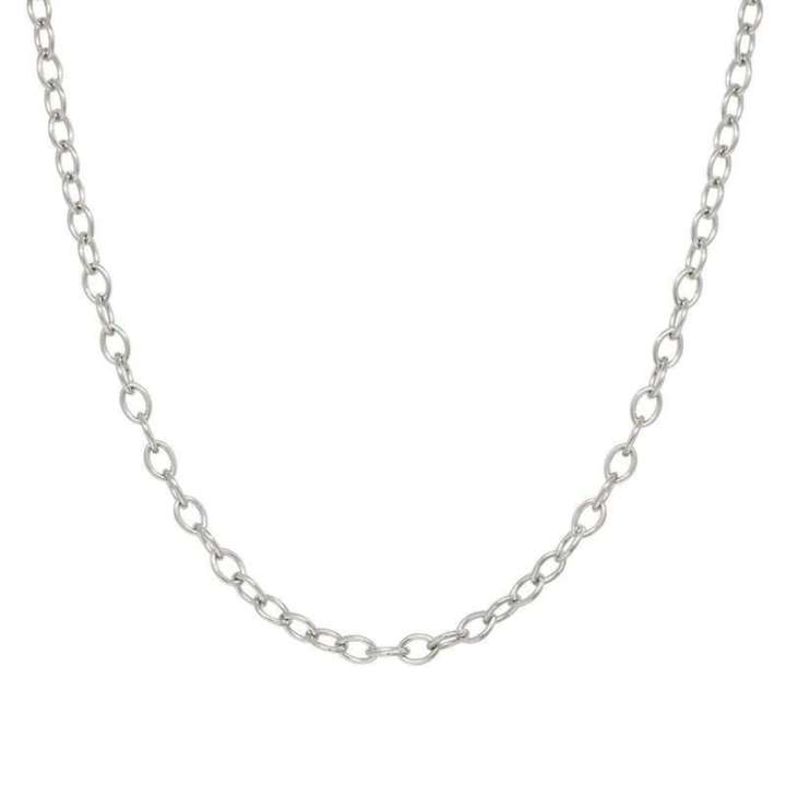 HEATHER B. MOORE 4.8MM SILVER CHAIN 16",18",20",24",31"