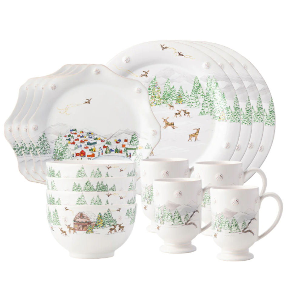 JULISKA Berry And Thread North Pole 16 Piece Place Setting (Online Only)