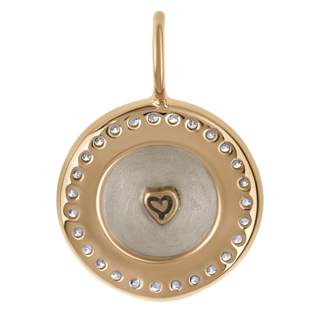 HEATHER B. MOORE MOM CHANNEL SET ROUND CHARM