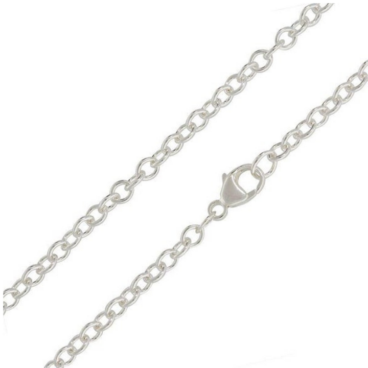 HEATHER B. MOORE STERLING SILVER PATINA CHAIN*