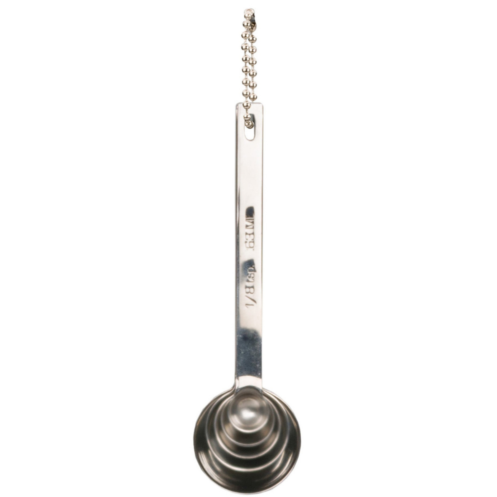 RSVP STAINLESS MEASURING SPOONS SET/5 DSP 4